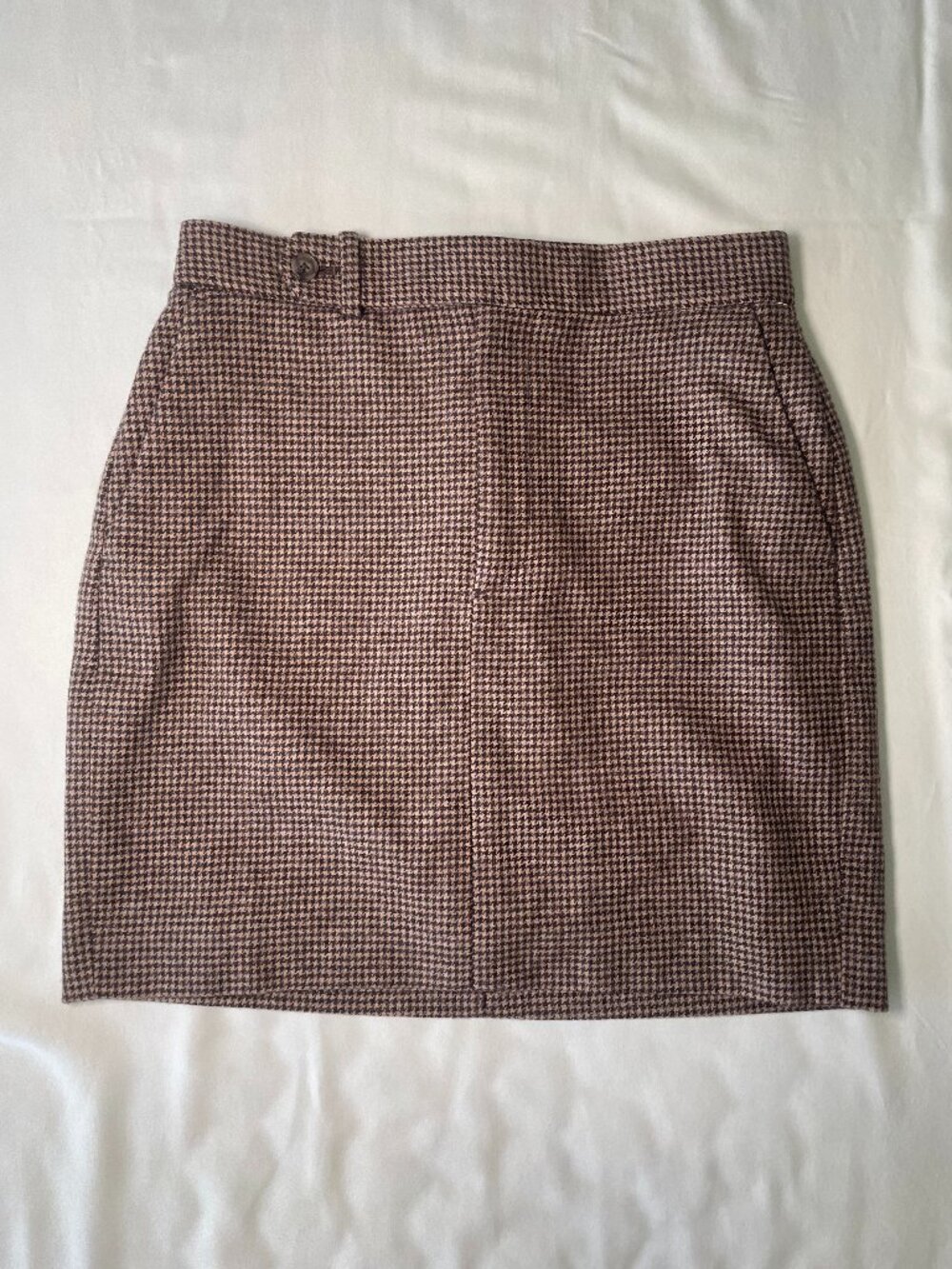 Ralph Lauren Houndstooth Mini Skirt